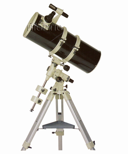 203mm/8"inch (f=800mm) short tube newtonian equatorial reflector telescope