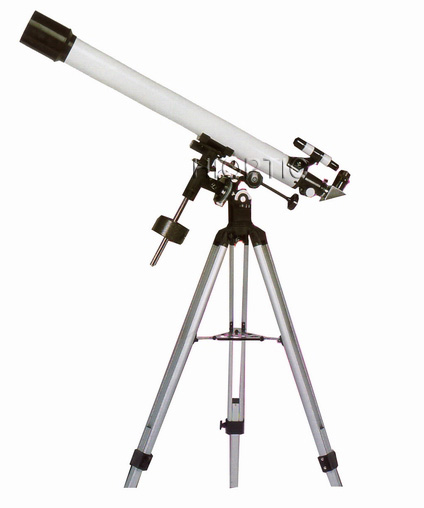70mm/2.8"inch equatorial refractor telescope