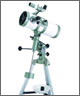 150mm/6"inch short tube Newtonian equatorial reflector telescope
