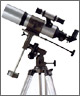 3.6"inch/90mm equatorial telescope