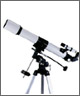 2.8"inch/70mm equatorial telescope