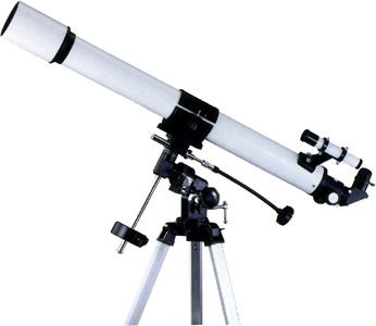70mm/2.8"inch equatorial telescope
