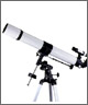 3.2"inch/80mm equatorial telescope