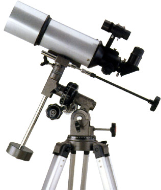 80mm/3.2"inch equatorial telescope